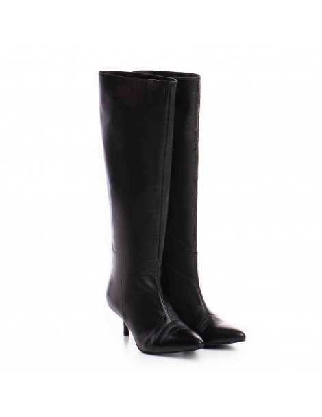 Cizme Dama Piele Naturala Negru Mira - The5thelement.ro