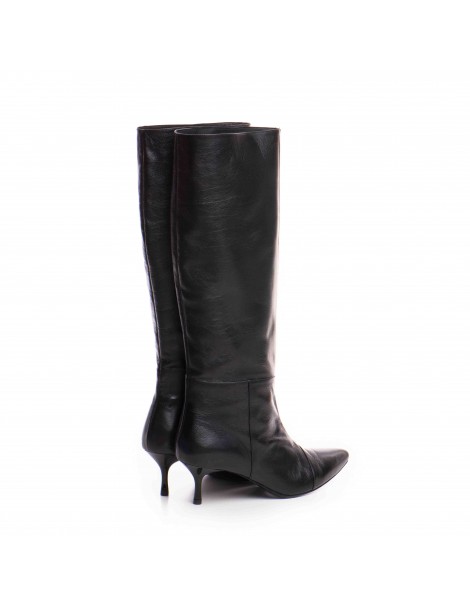 Cizme Dama Piele Naturala Negru Mira - The5thelement.ro