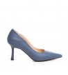 Pantofi stiletto piele naturala Bleu Jeans Elise