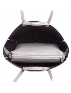 Geanta Piele Naturala Dama Gri Colette - The5thelement.ro