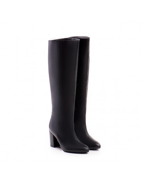 Cizme Dama Piele Naturala Negru Runa - The5thelement.ro
