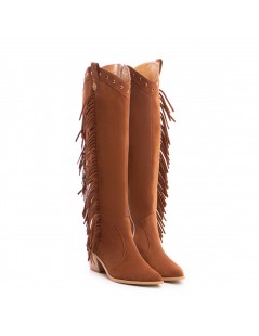 Ciocate dama Piele Naturala Caramiziu Dakota - The5thelement.ro