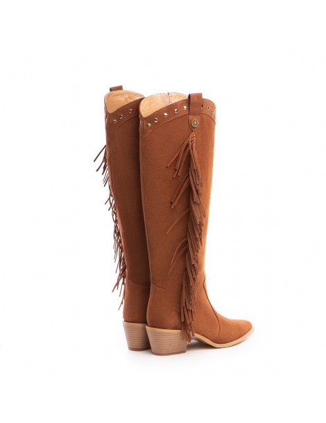 Ciocate dama Piele Naturala Caramiziu Dakota - The5thelement.ro