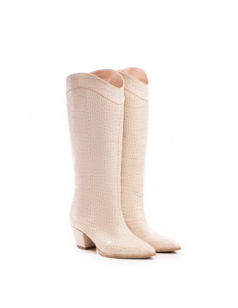 Ciocate dama Piele Naturala Crem Rodeo - The5thelement.ro