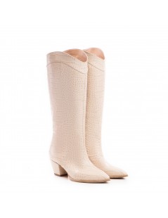 Ciocate dama Piele Naturala Crem Rodeo - The5thelement.ro