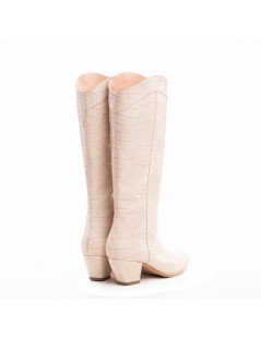 Ciocate dama Piele Naturala Crem Rodeo - The5thelement.ro