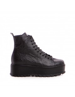 Bocanci dama Piele Naturala Thunder Negru Special - The5thelement.ro