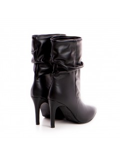 Botine dama Piele Naturala Negru Vera - The5thelement.ro