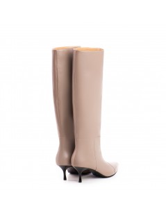 Cizme Dama Piele Naturala Grej Mira - The5thelement.ro