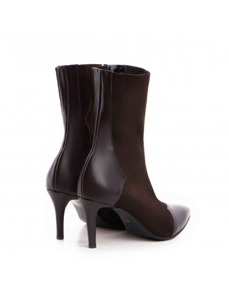 Botine Dama Piele Naturala Maro Noiré - The5thelement.ro