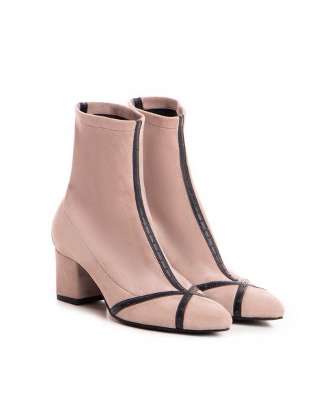 Botine Dama Piele Naturala Lila Kylie - The5thelement.ro