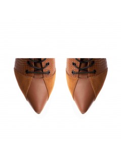 Botine Dama Piele Naturala Camel Daria - The5thelement.ro