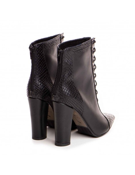 Ghete dama Piele Naturala Negru CThru - The5thelement.ro