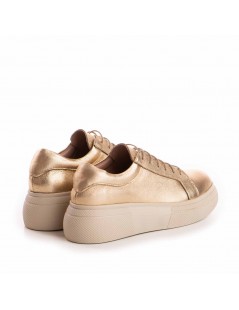 Pantofi dama piele naturala Auriu Sporty - The5thelement.ro