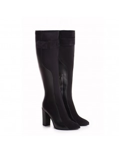 Cizme Block Negru Piele Naturala - The5thelement.ro