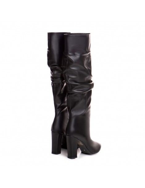 Cizme Dama Piele Naturala Negru Clare - The5thelement.ro