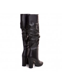 Cizme Dama Piele Naturala Negru Clare - The5thelement.ro