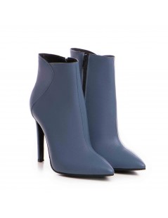 Botine Dama Piele Naturala Jeans Sienna - The5thelement.ro