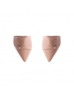 Botine Dama Piele Naturala Nude Micaela - The5thelement.ro