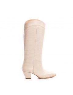 Ciocate dama Piele Naturala Crem Rodeo - The5thelement.ro