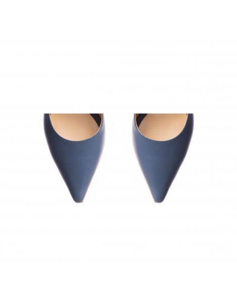 Pantofi stiletto piele naturala Bleu Jeans Elise - The5thelement.ro