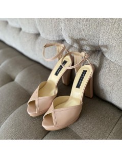 Sandale mireasa piele naturala Rose Sidefat Destiny - The5thelement.ro