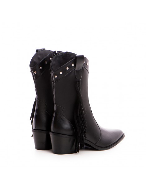 Ciocate dama Piele Naturala Negru Dakota Mini - The5thelement.ro