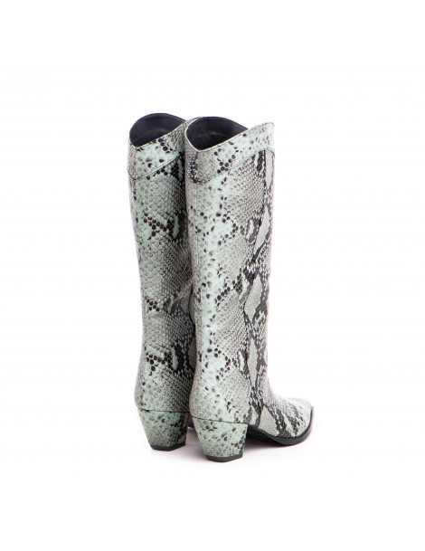 Ciocate dama Piele Naturala Verde Rodeo - The5thelement.ro