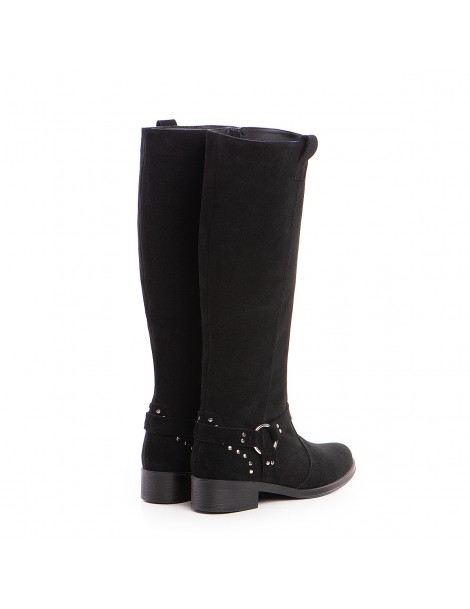 Cizme dama Piele Naturala Negru Montana - The5thelement.ro