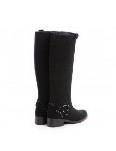 Cizme dama Piele Naturala Negru Montana - The5thelement.ro