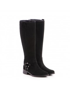 Cizme dama Piele Naturala Negru Montana - The5thelement.ro