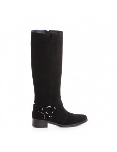 Cizme dama Piele Naturala Negru Montana - The5thelement.ro