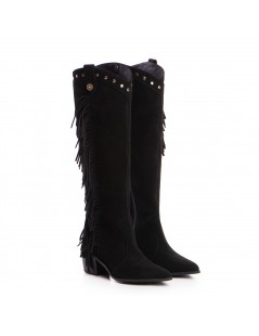 Ciocate dama Piele Naturala Negru Dakota - The5thelement.ro