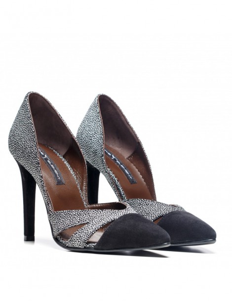 Pantofi dama Cut Out Black...
