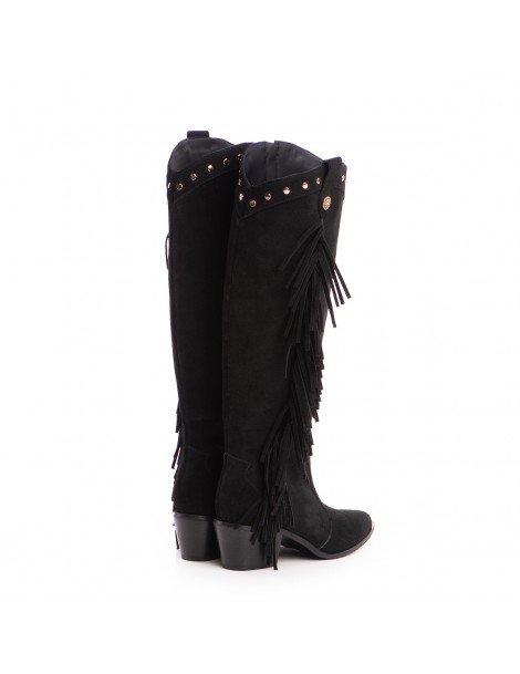 Ciocate dama Piele Naturala Negru Dakota - The5thelement.ro