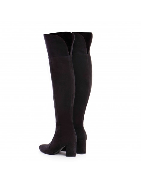 Cizme Dama Piele Naturala Negru Lynea - The5thelement.ro