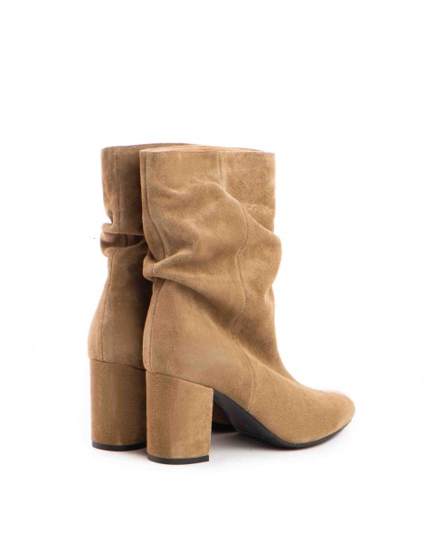 Ghete Dama Piele Naturala Crem Nayra - The5thelement.ro