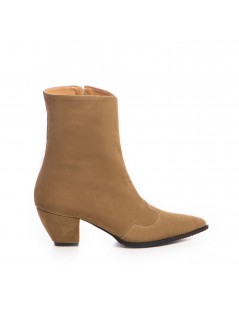 Ciocate dama Piele Naturala Bej Print NightFall - The5thelement.ro