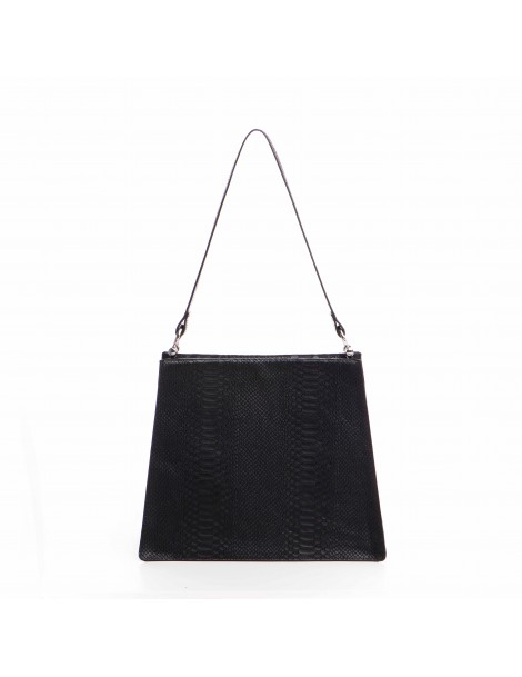 Geanta Piele Naturala Dama Negru Mara - The5thelement.ro