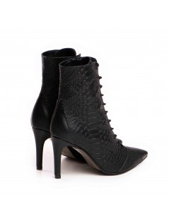 Botine Dama Piele Naturala Negru Daria - The5thelement.ro