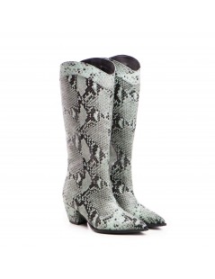 Ciocate dama Piele Naturala Verde Rodeo - The5thelement.ro