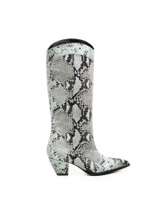 Ciocate dama Piele Naturala Verde Rodeo - The5thelement.ro