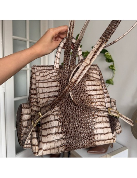 Geanta Piele Naturala Dama Rucsac RHEA - The5thelement.ro