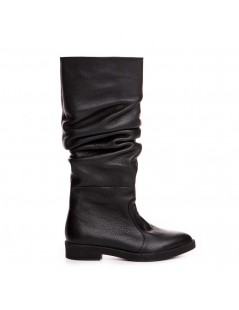 Cizme dama Piele Naturala Negru Raven - The5thelement.ro