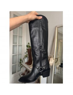 Ciocate dama Piele Naturala Negru Mimi - The5thelement.ro