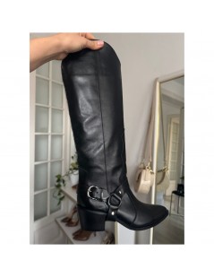 Ciocate dama Piele Naturala Negru Mimi - The5thelement.ro