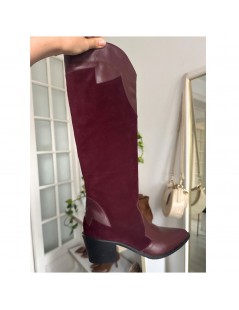 Ciocate dama Piele Naturala Marsala Artemis - The5thelement.ro