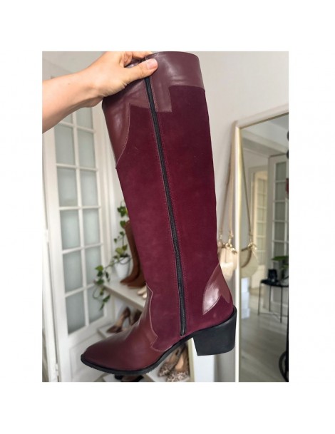 Ciocate dama Piele Naturala Marsala Artemis - The5thelement.ro