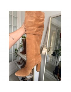 Cizme Dama Piele Naturala Coniac Clare - The5thelement.ro