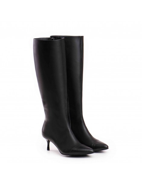 Cizme Dama Piele Naturala Negru Melina - The5thelement.ro